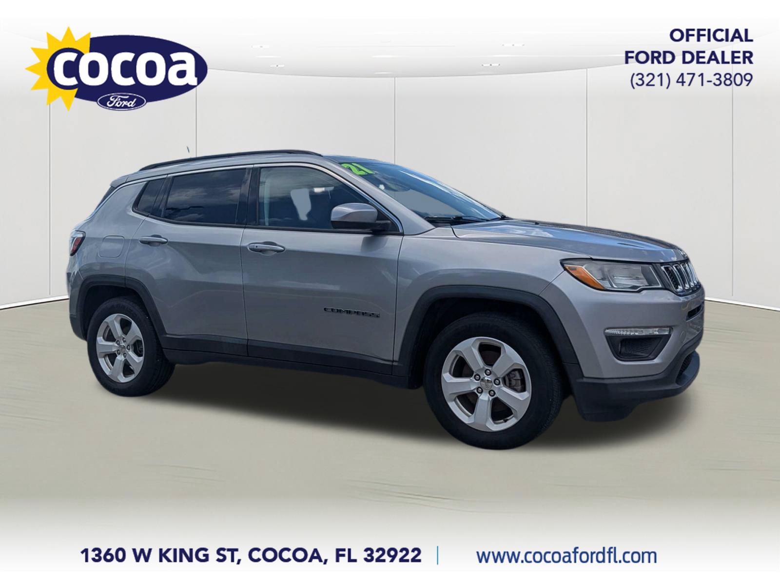  2021 Jeep Compass SUV / Crossover Front-Wheel Drive 6-Speed Automatic
