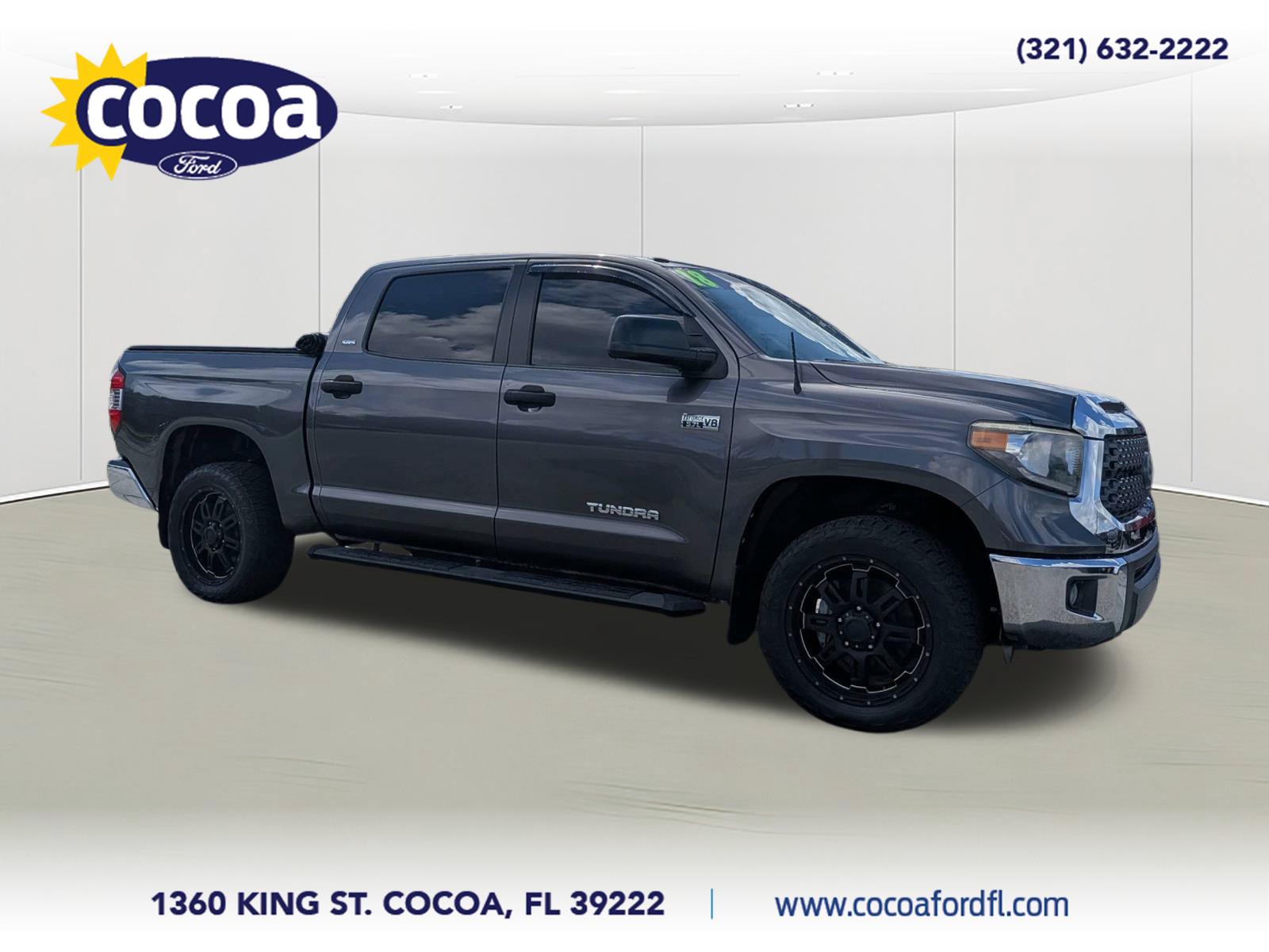 Gray 2018 Toyota Tundra Pickup Truck Four-Wheel Drive Automatic