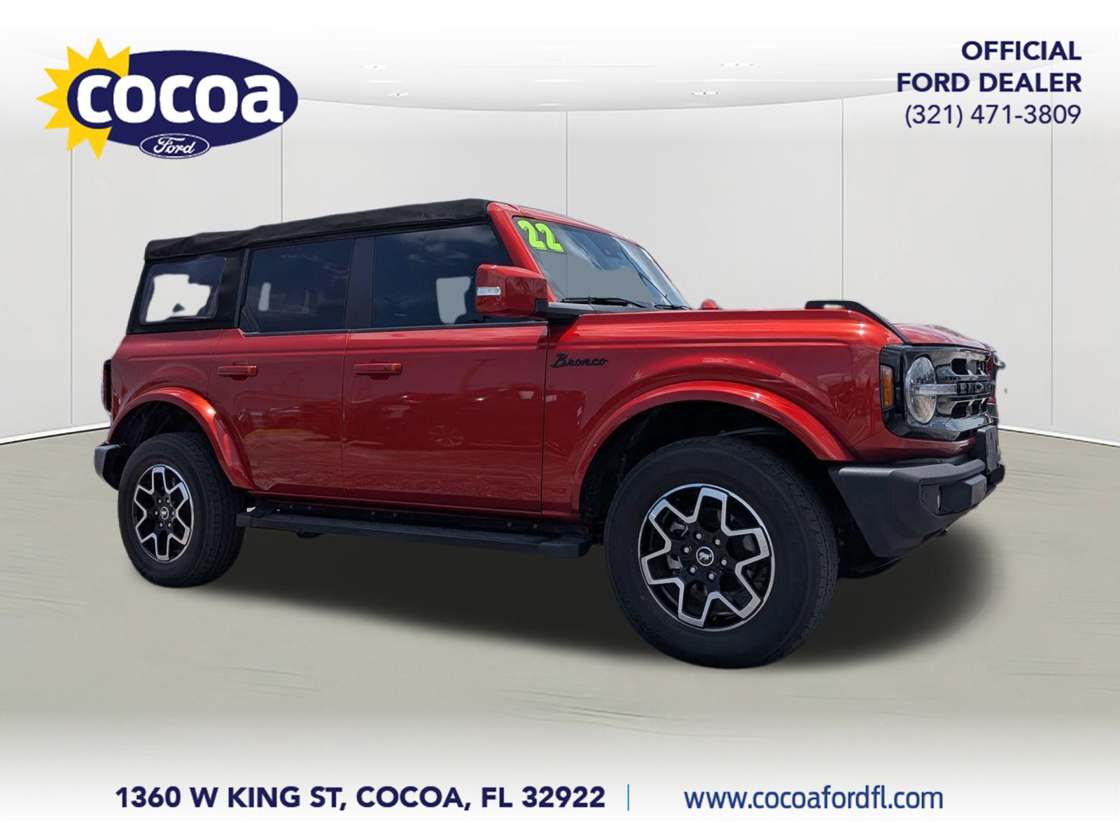 2022 Ford Bronco Outer Banks Advanced 4-Door 4WD