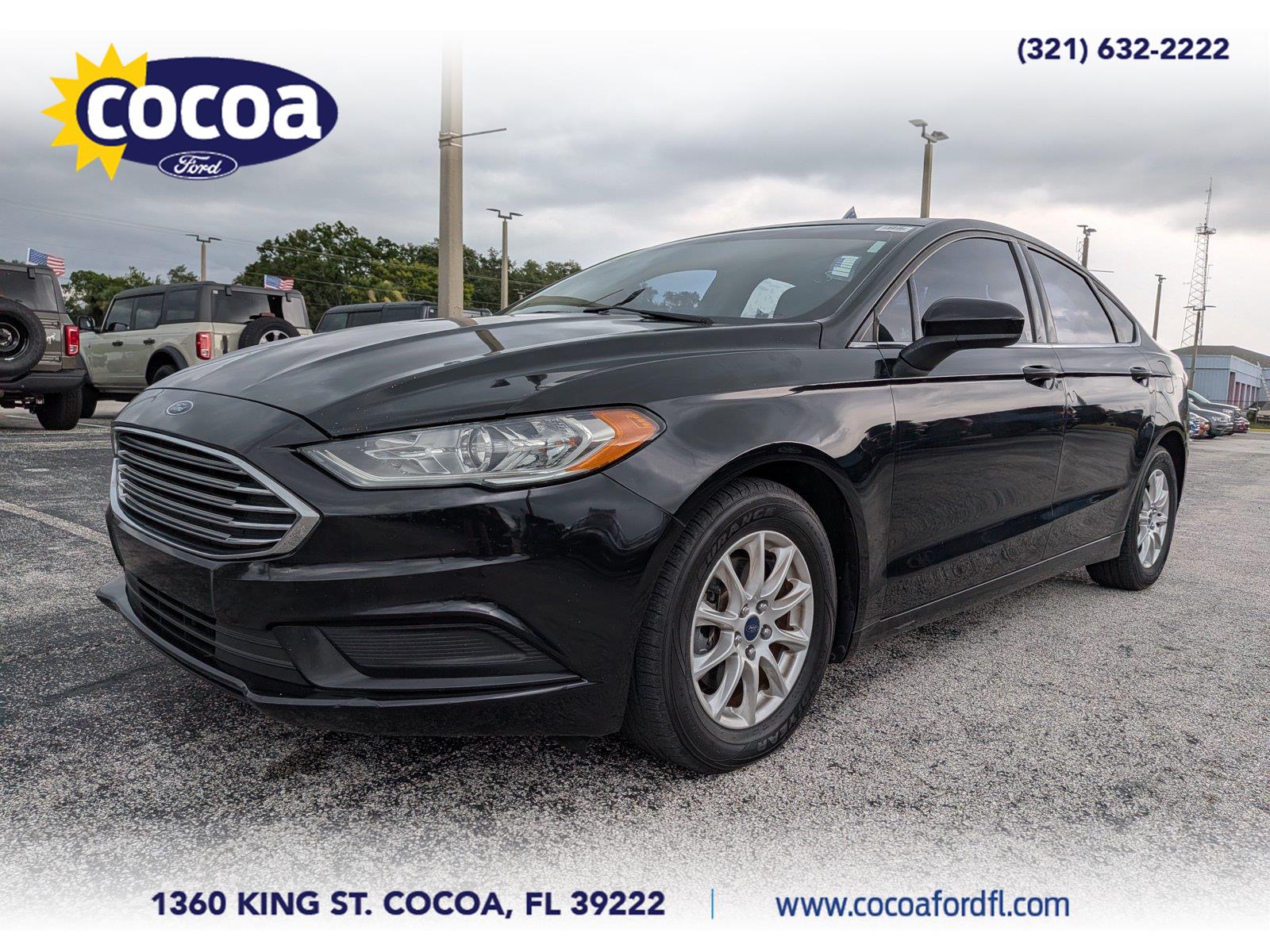  2017 Ford Fusion S   