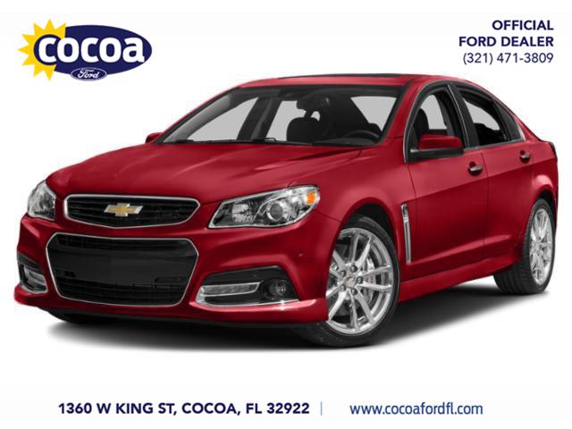 Mystic Green Metallic 2015 Chevrolet SS Sedan Rear-Wheel Drive 6-Speed Automatic