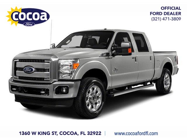 White Platinum Metallic Tri-Coat 2016 Ford F-250 Super Duty Pickup Truck 4X2 6-Speed Automatic