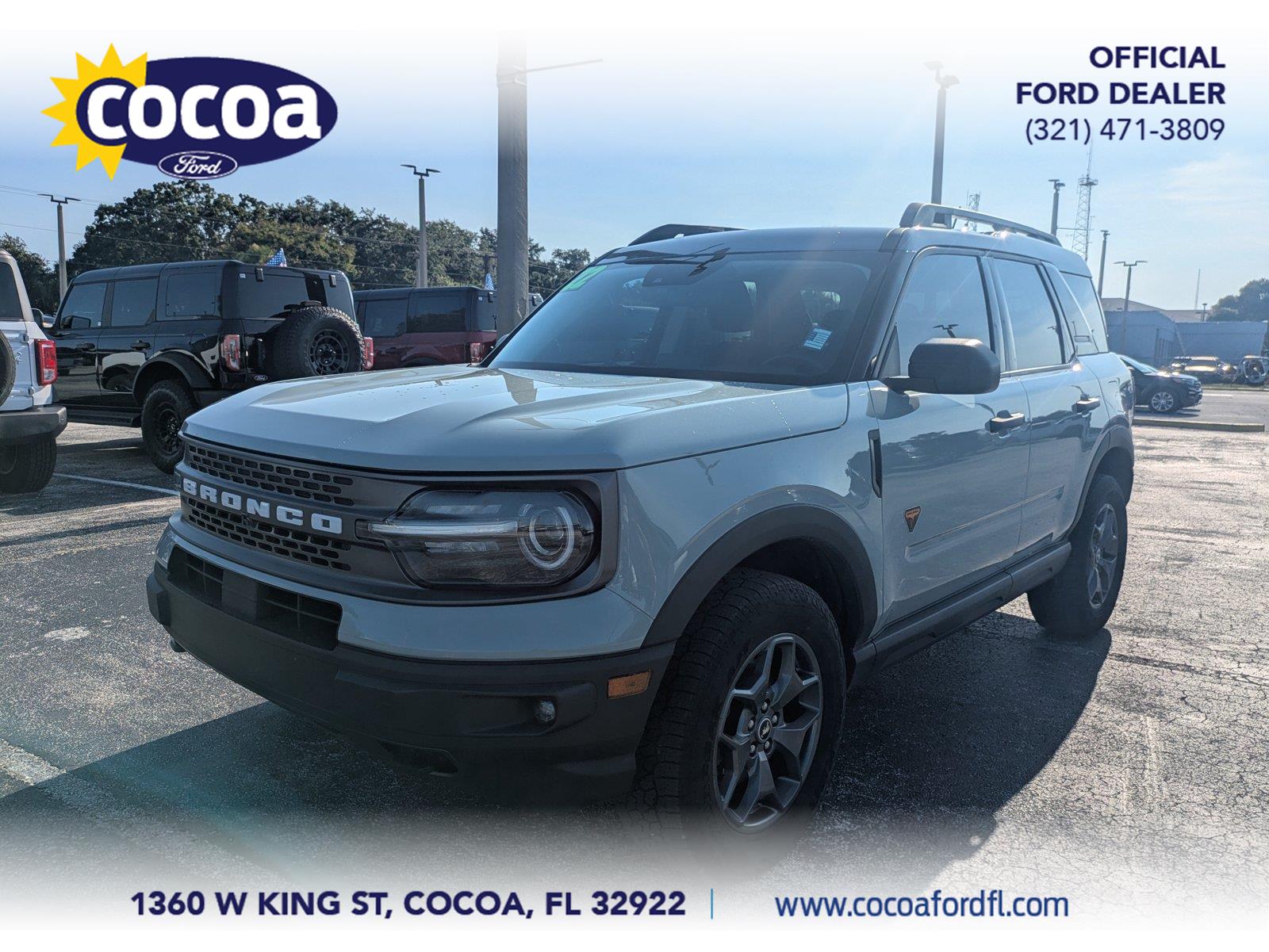  2022 Ford Bronco Sport Badlands 4WD   