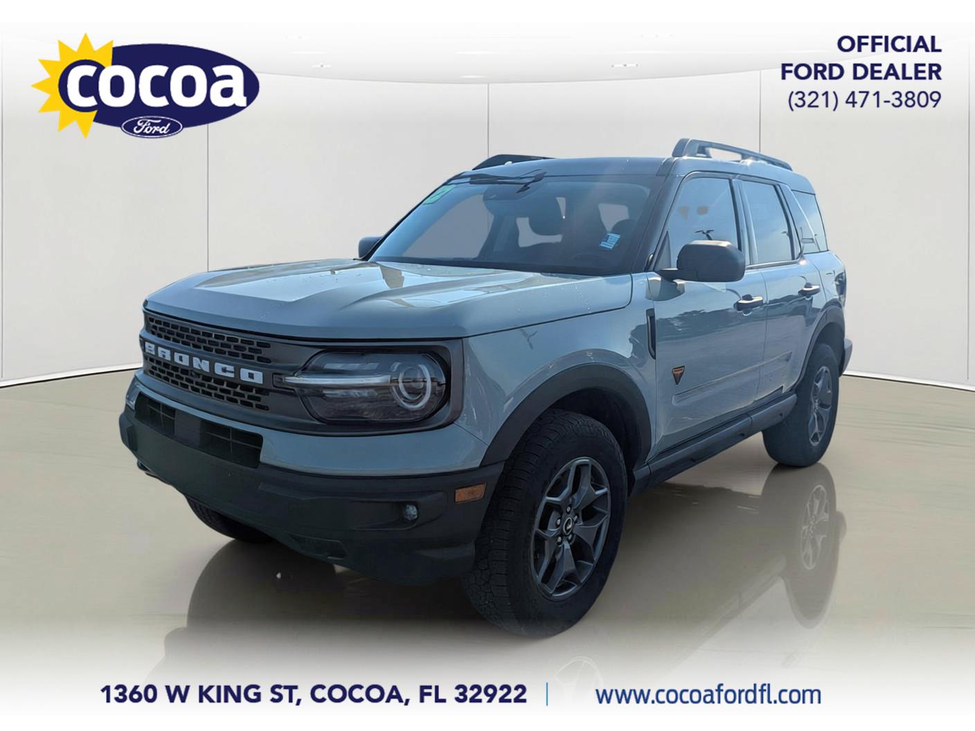 2022 Ford Bronco Sport SUV / Crossover All-Wheel Drive 8-Speed Automatic