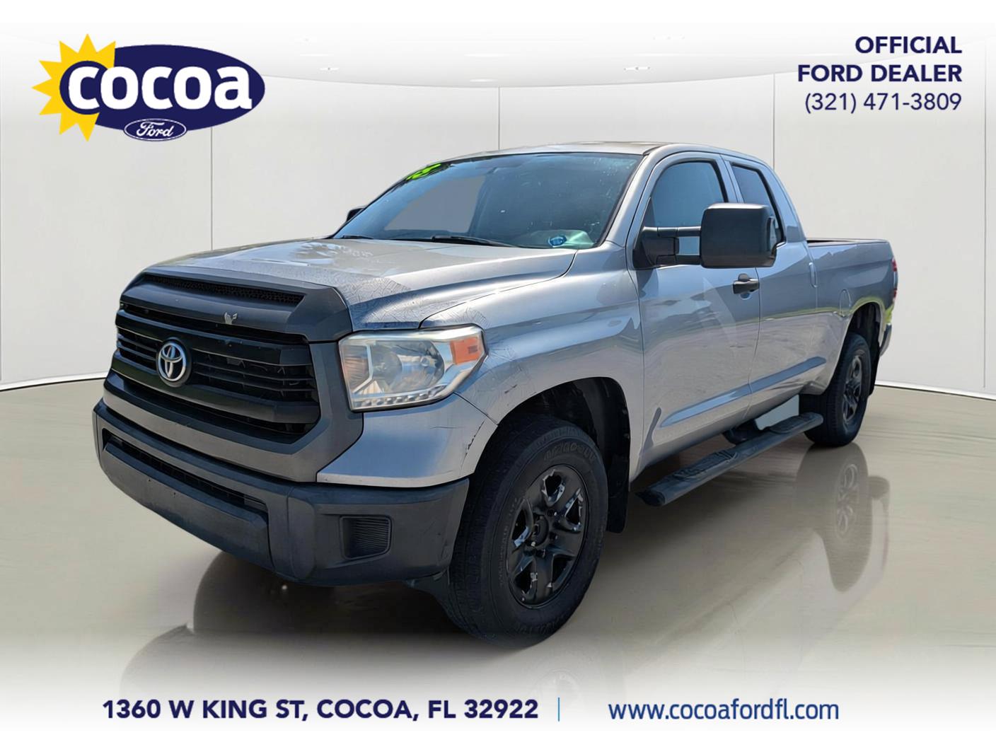 Gray 2015 Toyota Tundra Pickup Truck 4X2 Automatic