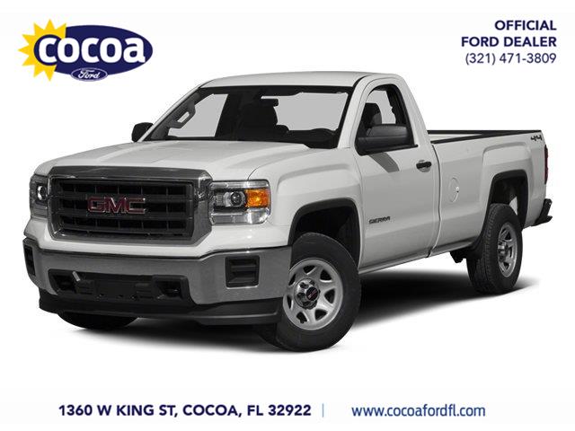 Summit White 2014 GMC Sierra 1500 Pickup Truck 4X2 6-Speed Automatic Overdrive