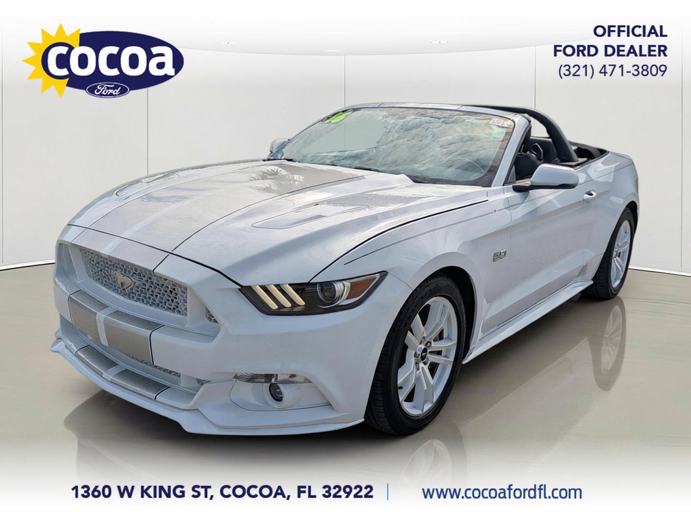 2016 Ford Mustang GT Premium Convertible RWD