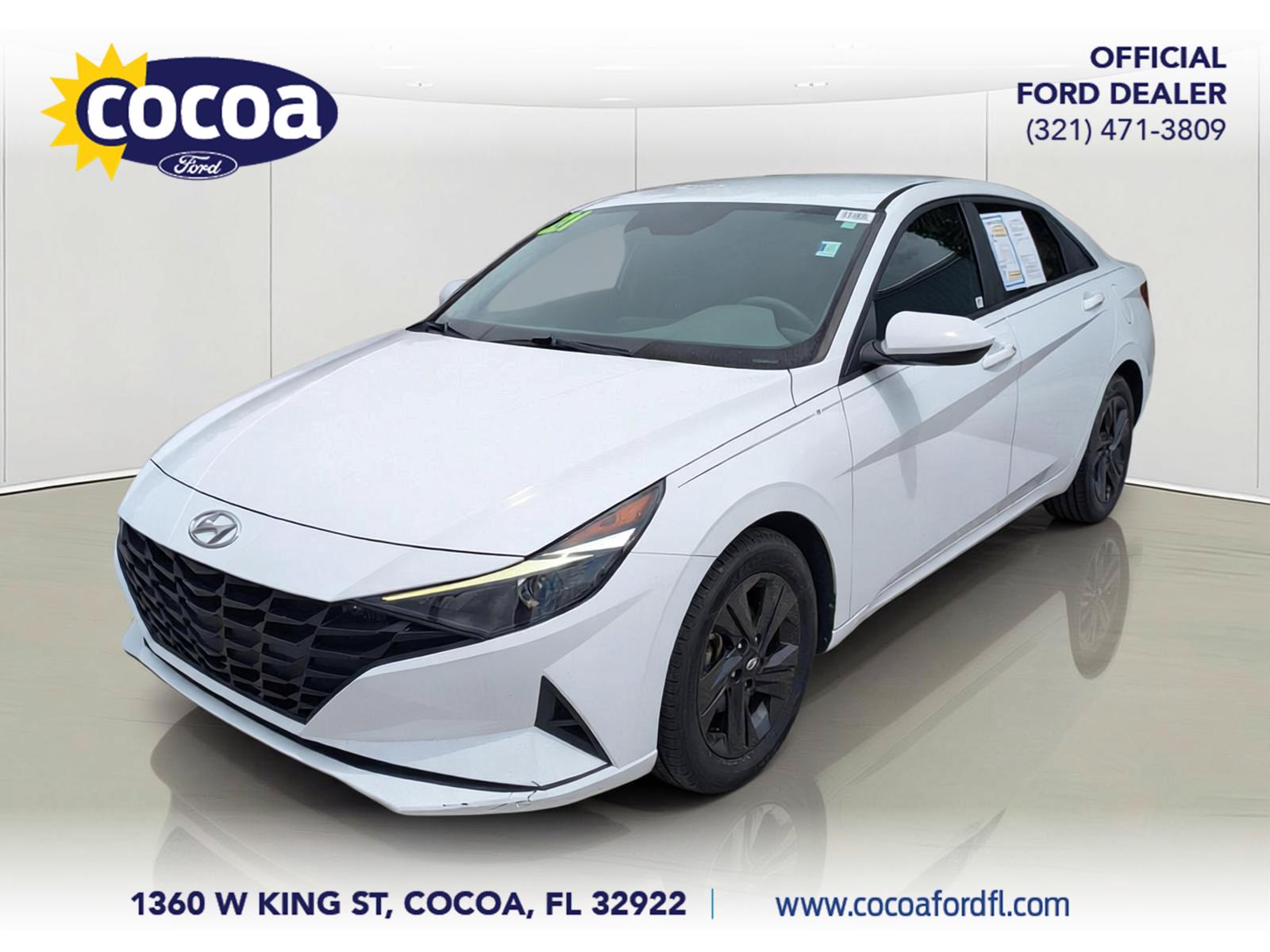 2021 Hyundai Elantra Hybrid Sedan Front-Wheel Drive