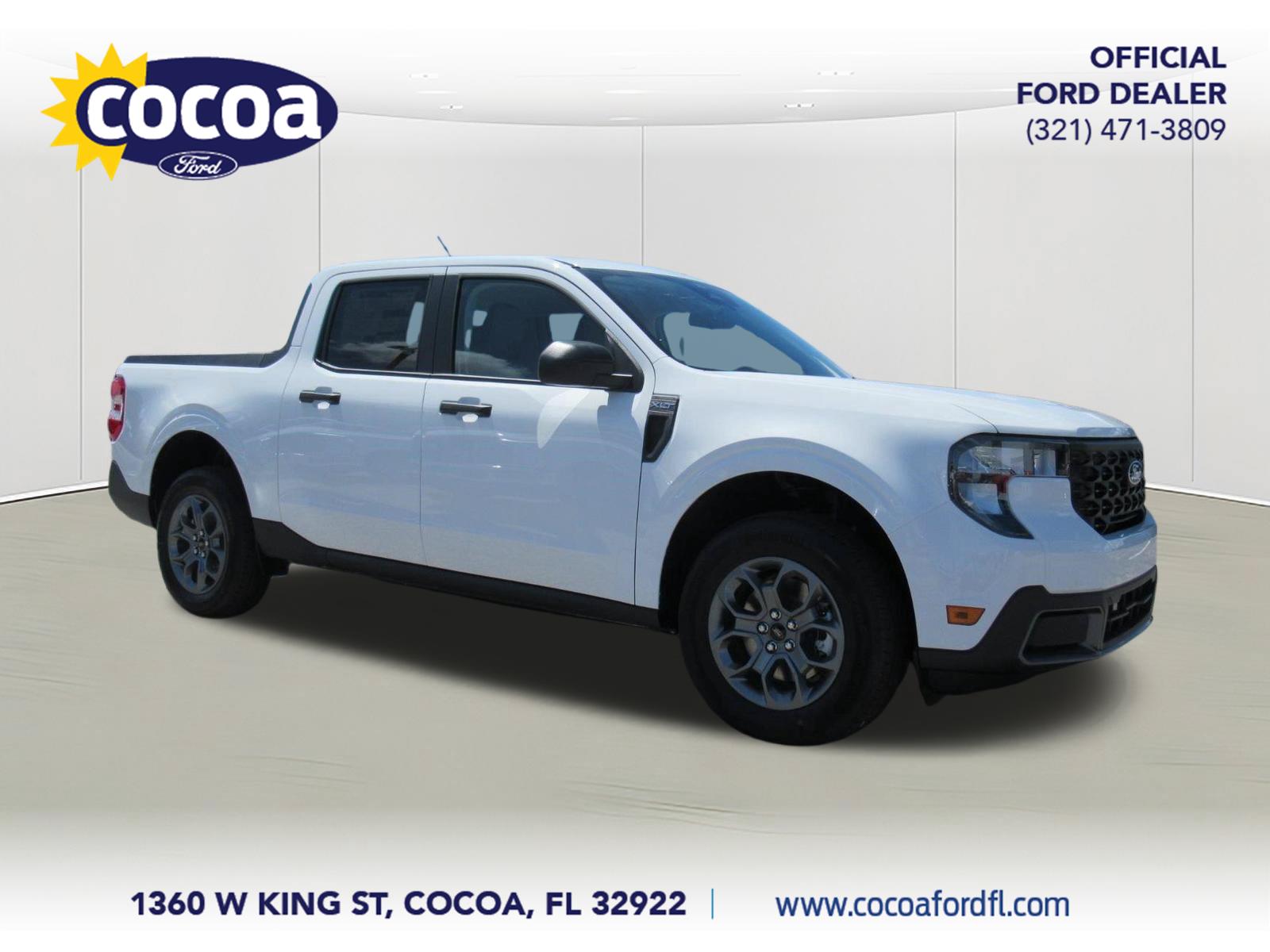 Oxford White 2026 Ford Maverick Pickup Truck Front-Wheel Drive Continuously Variable Transmission