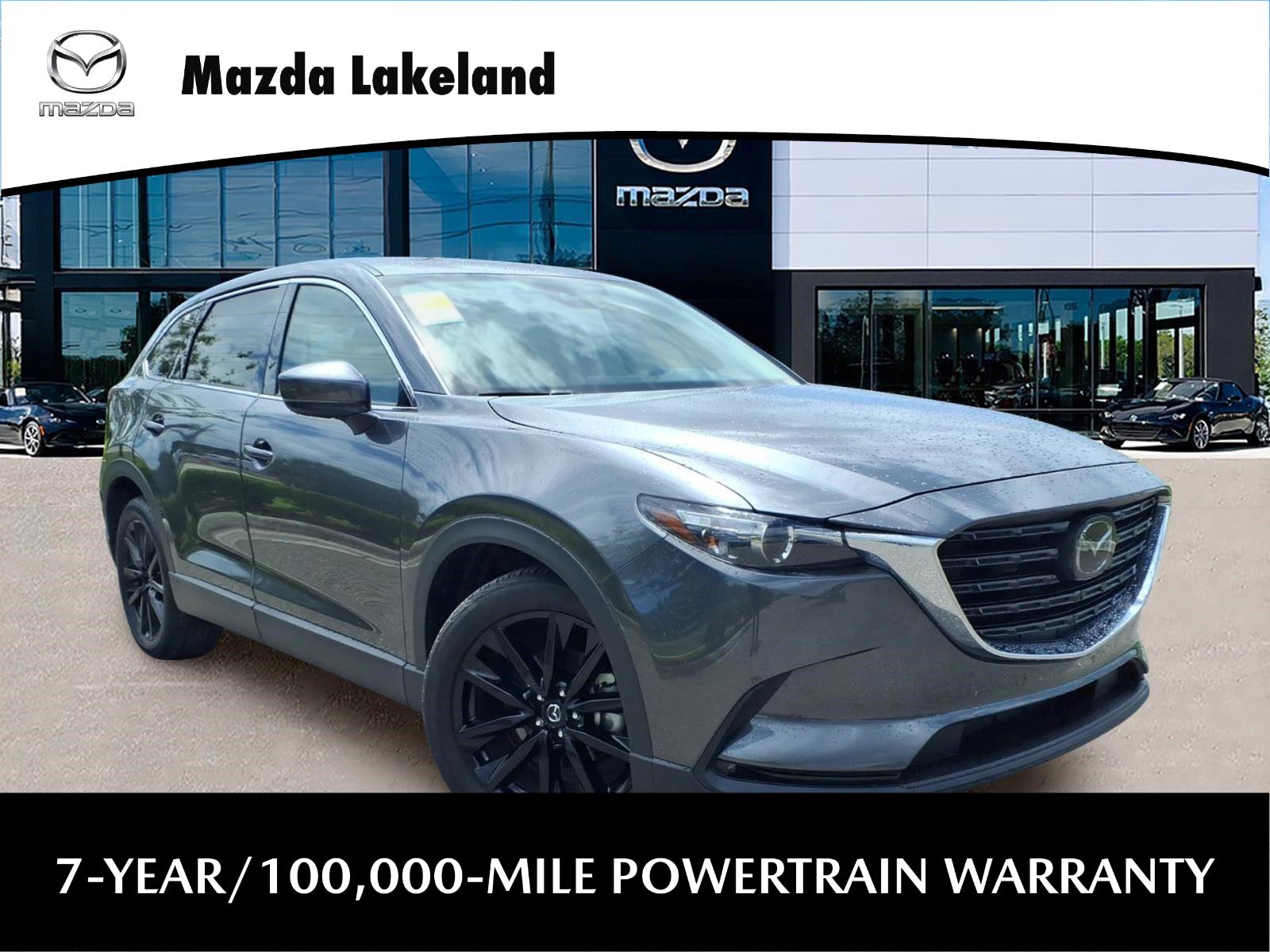 Machine Gray Metallic 2023 Mazda CX-9 Touring Plus AWD SUV / Crossover All-Wheel Drive Automatic