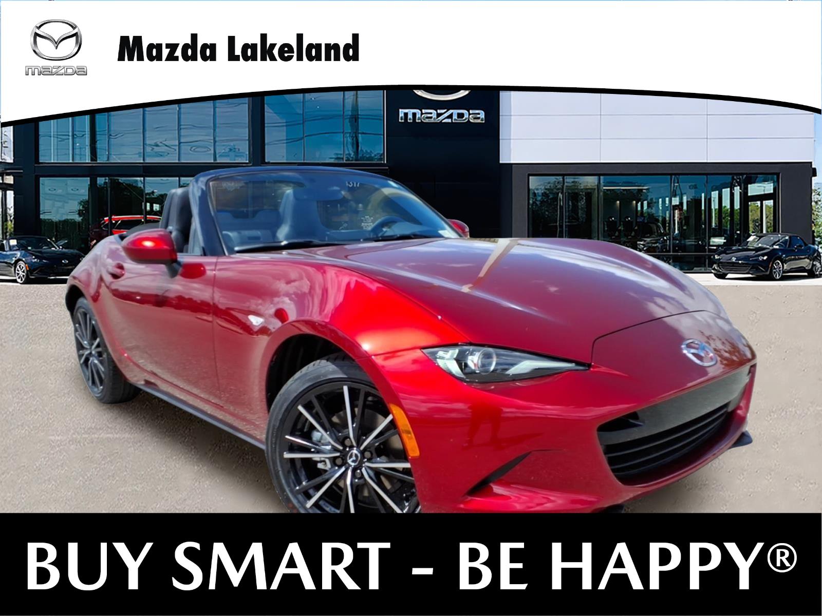 Soul Red Crystal Metallic 2026 Mazda MX-5 Miata Grand Touring RWD Convertible Rear-Wheel Drive Automatic
