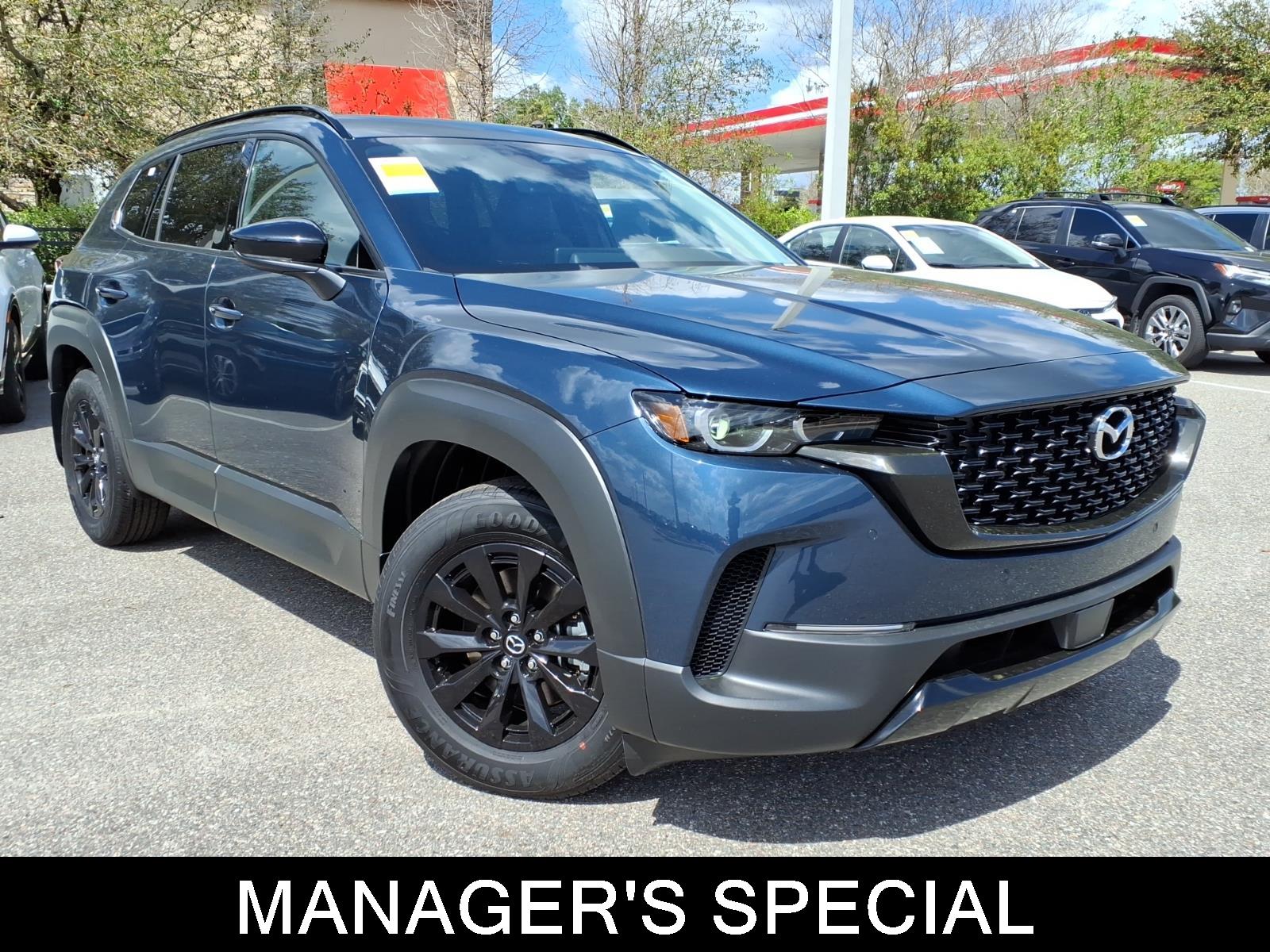 Ingot Blue Metallic 2026 Mazda CX-50 Hybrid Premium AWD SUV / Crossover All-Wheel Drive Continuously Variable Transmission