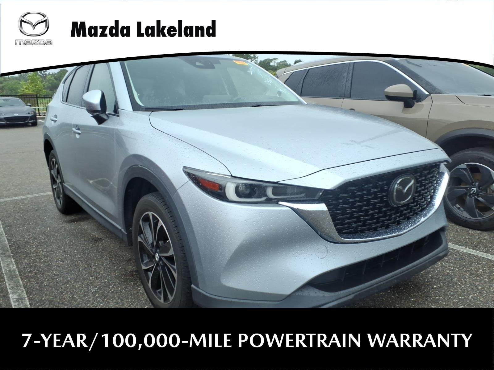 Sonic Silver Metallic 2023 Mazda CX-5 2.5 S Premium Plus AWD SUV / Crossover All-Wheel Drive Automatic