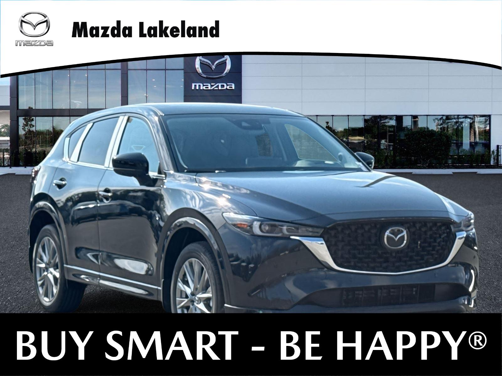 Jet Black Mica 2025 Mazda CX-5 2.5 S Premium Plus AWD SUV / Crossover All-Wheel Drive Automatic