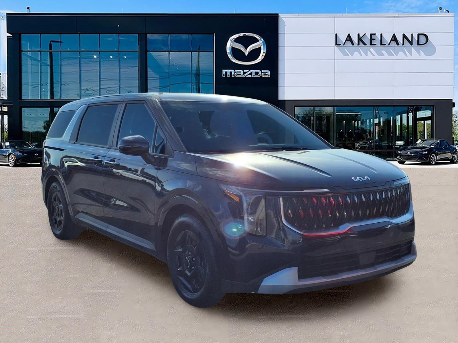 Deep Chroma Blue 2025 Kia Carnival LXS FWD Minivan Front-Wheel Drive Automatic