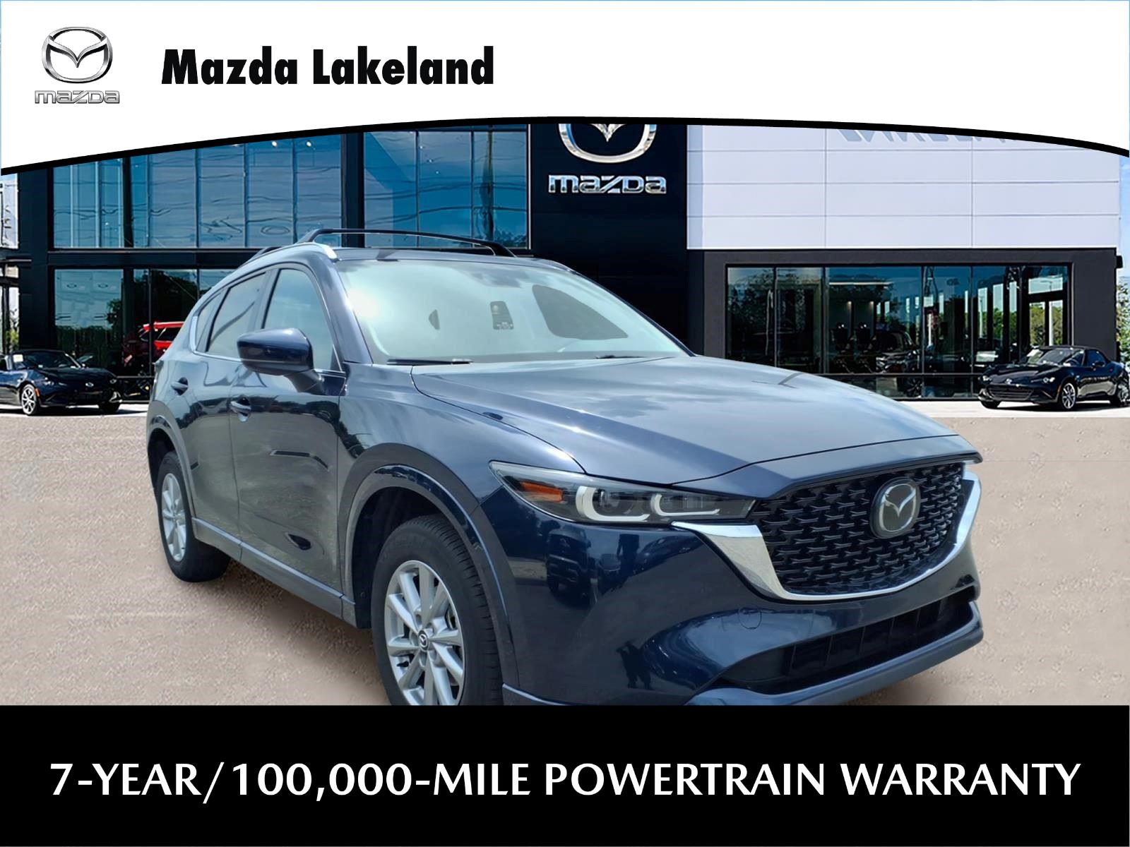 Deep Crystal Blue Mica 2024 Mazda CX-5 2.5 S Select AWD SUV / Crossover All-Wheel Drive Automatic