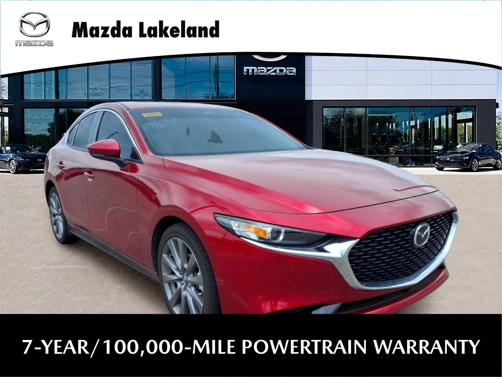 Soul Red Crystal Metallic 2025 Mazda MAZDA3 2.5 S Preferred Sedan FWD Sedan Front-Wheel Drive Automatic