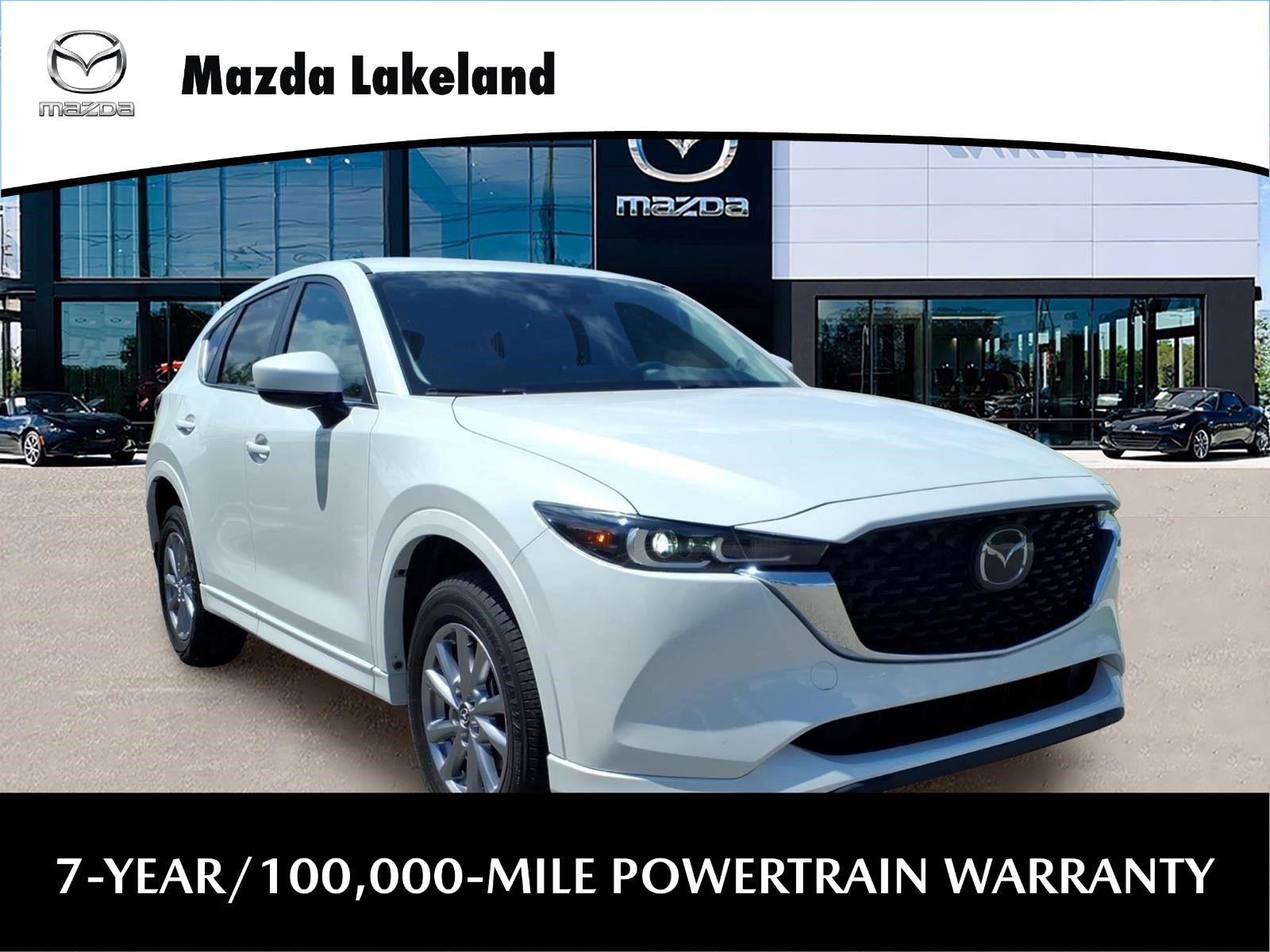 Rhodium White Metallic 2024 Mazda CX-5 2.5 S Select AWD SUV / Crossover All-Wheel Drive Automatic