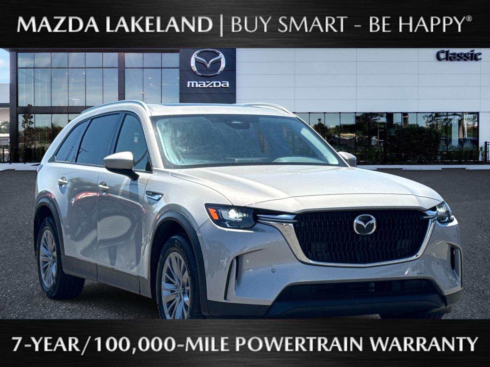 Rhodium White Premium 2025 Mazda CX-90 SUV / Crossover All-Wheel Drive Automatic