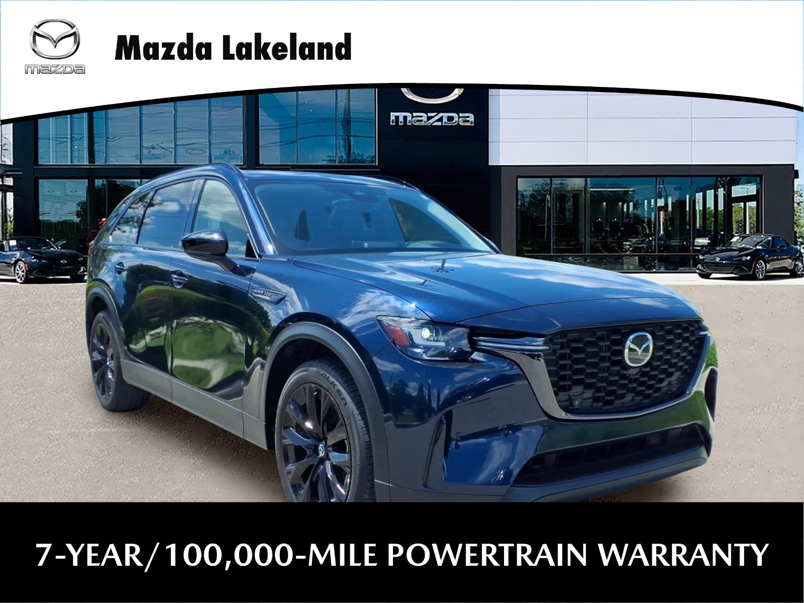Deep Crystal Blue Mica 2025 Mazda CX-90 SUV / Crossover All-Wheel Drive Automatic