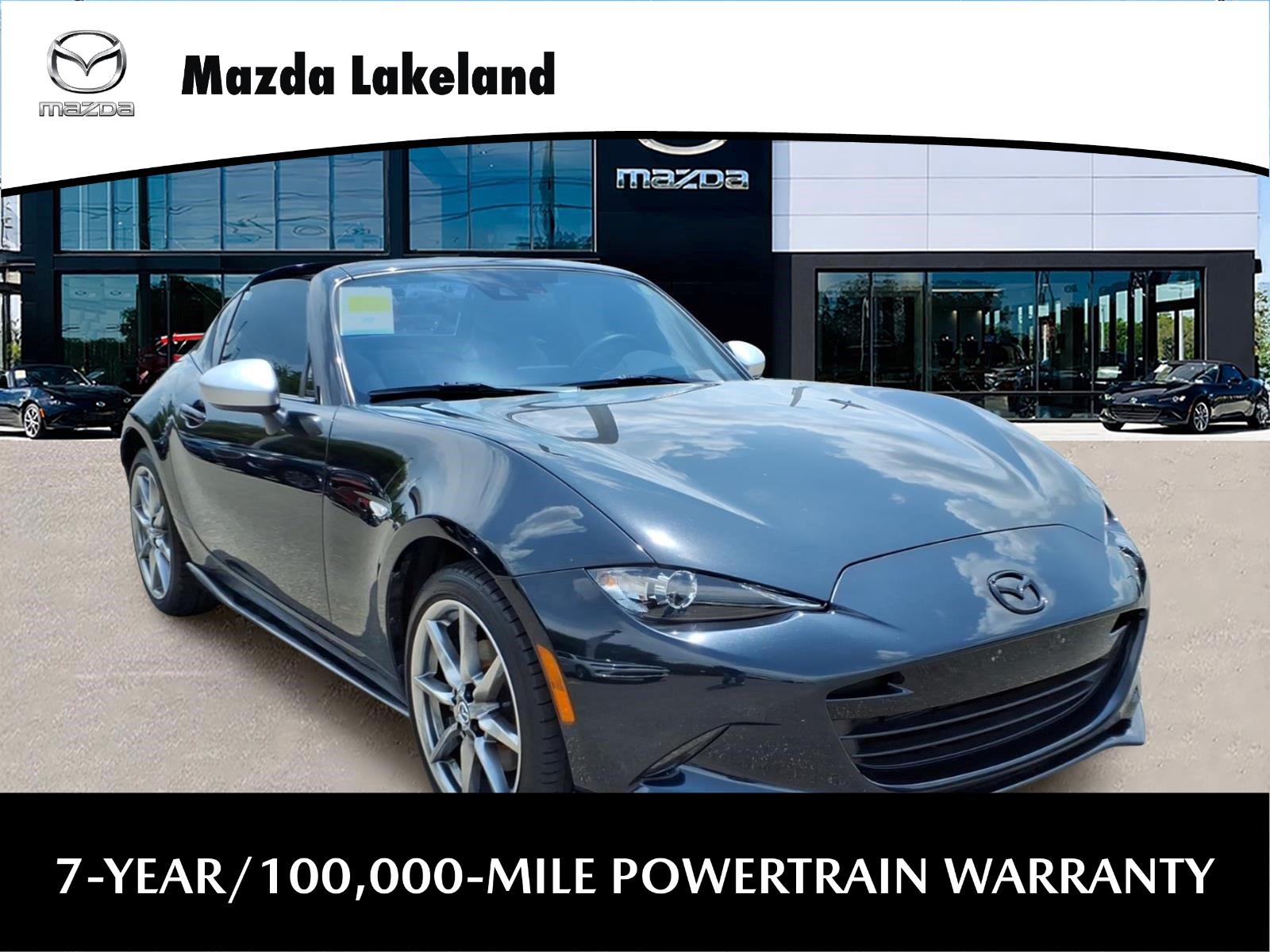 Jet Black Mica 2023 Mazda MX-5 Miata Convertible Rear-Wheel Drive Manual