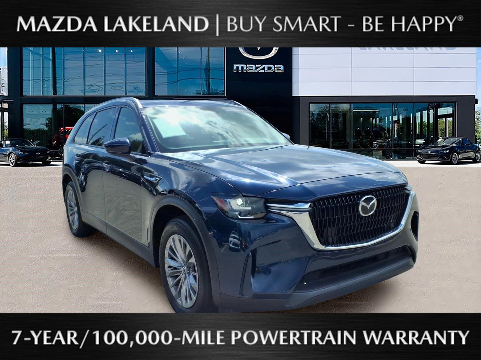 Deep Crystal Blue Mica 2025 Mazda CX-90 SUV / Crossover All-Wheel Drive Automatic