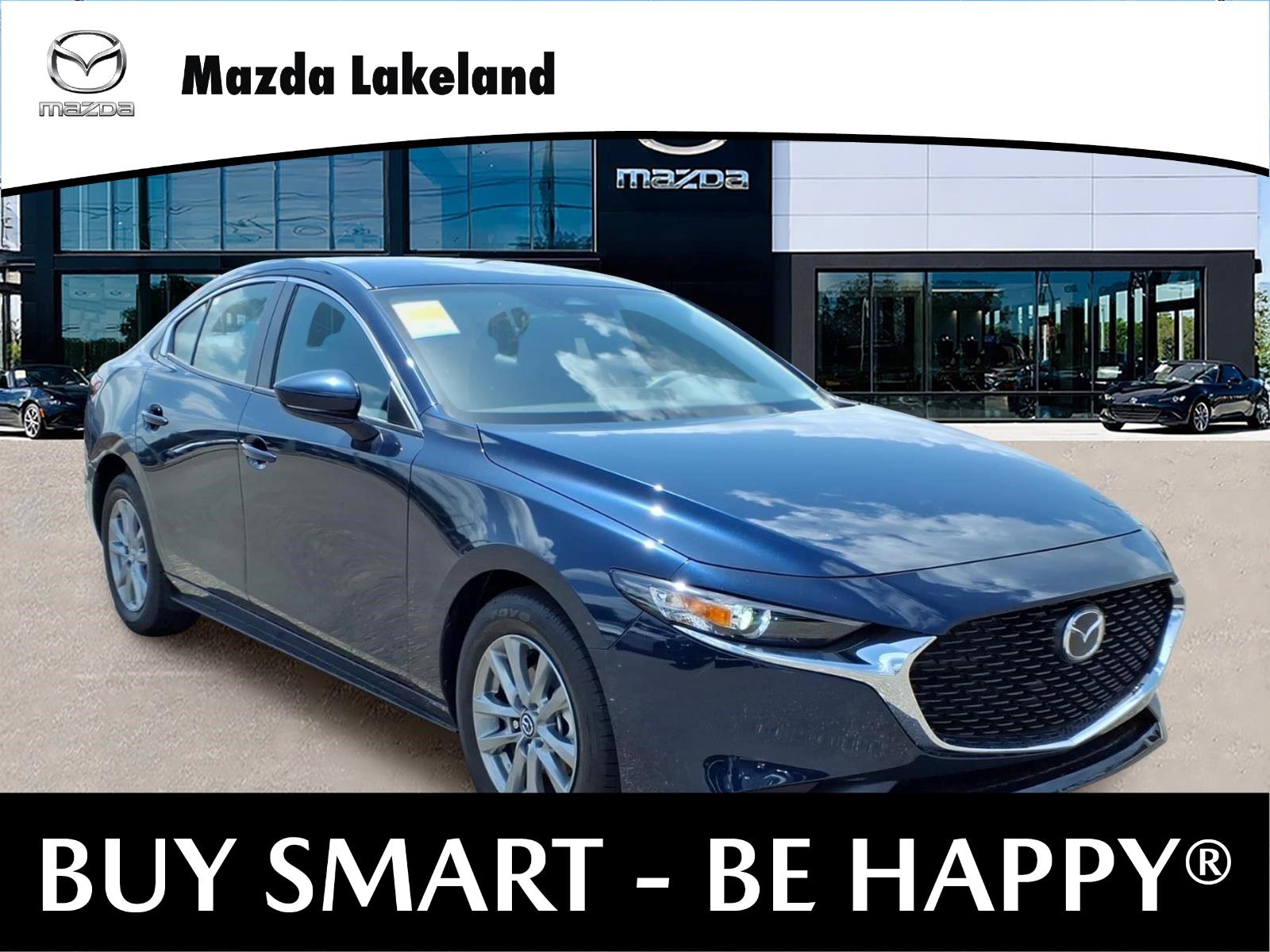 Deep Crystal Blue Mica 2026 Mazda MAZDA3 Sedan Front-Wheel Drive Automatic