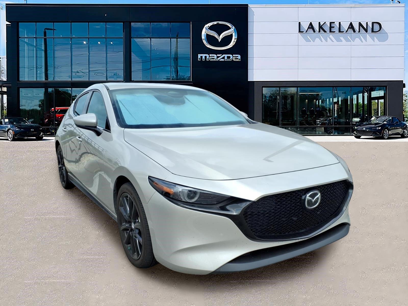 Gray (Platinum Quartz Metallic) 2025 Mazda MAZDA3 Hatchback Front-Wheel Drive Manual