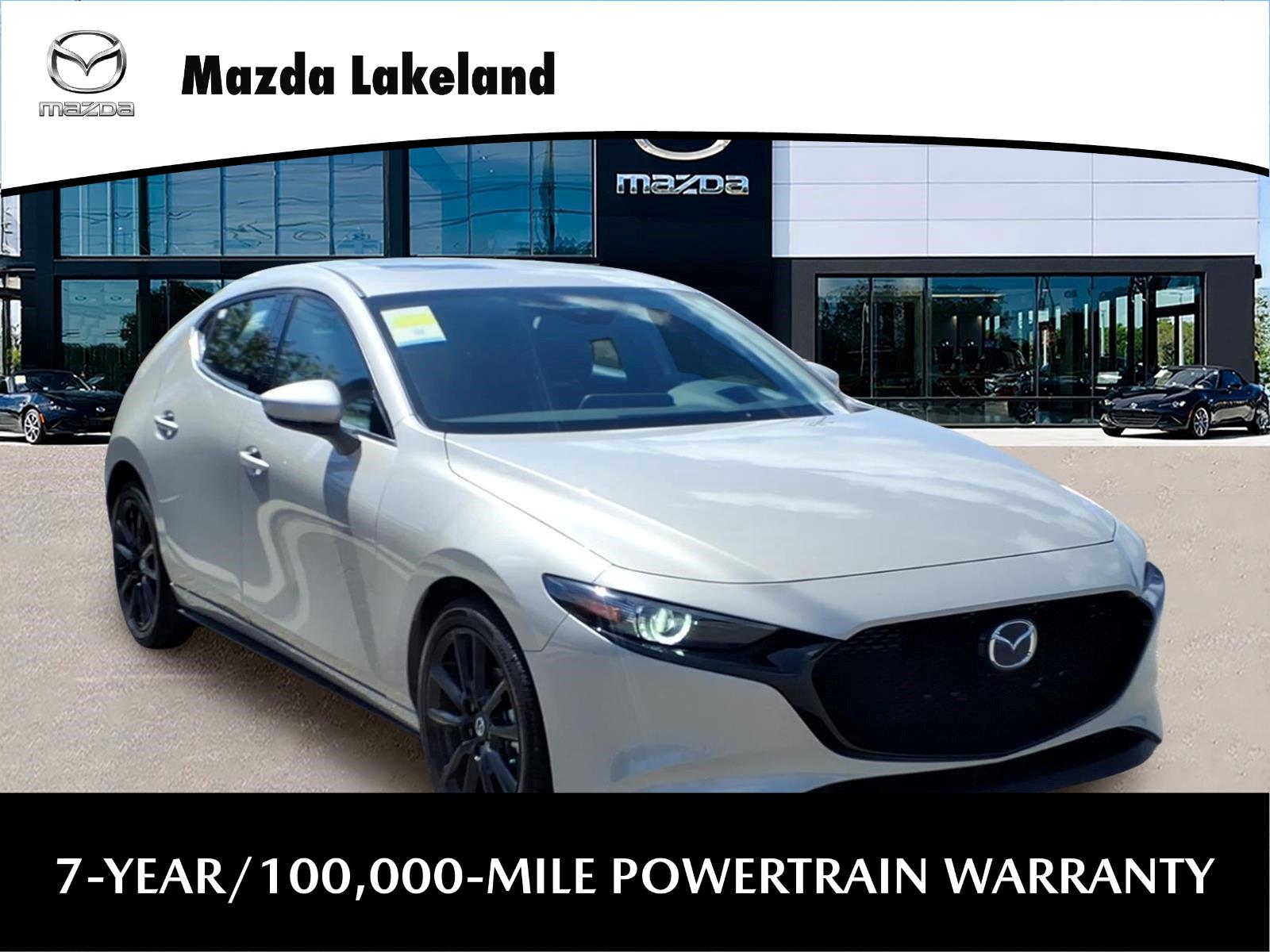 Gray (Platinum Quartz Metallic) 2025 Mazda MAZDA3 Hatchback Front-Wheel Drive Manual