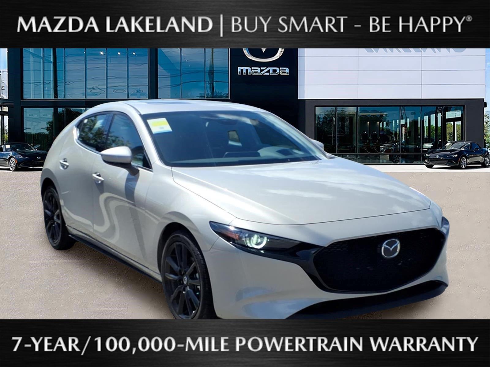 Gray (Platinum Quartz Metallic) 2025 Mazda MAZDA3 Hatchback Front-Wheel Drive Manual