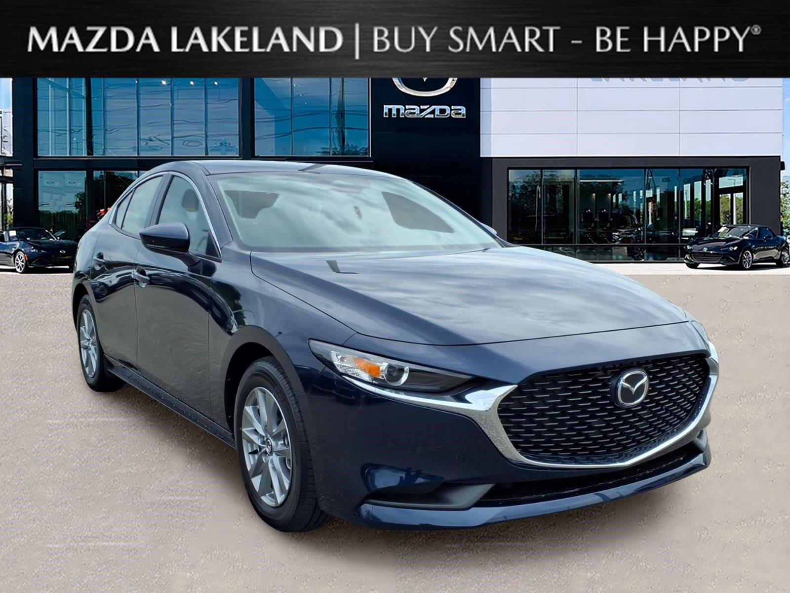 Deep Crystal Blue Mica 2026 Mazda MAZDA3 Sedan Front-Wheel Drive Automatic