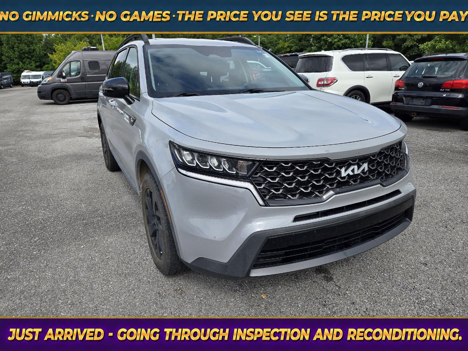 Wolf Gray 2022 Kia Sorento SUV / Crossover All-Wheel Drive Automatic