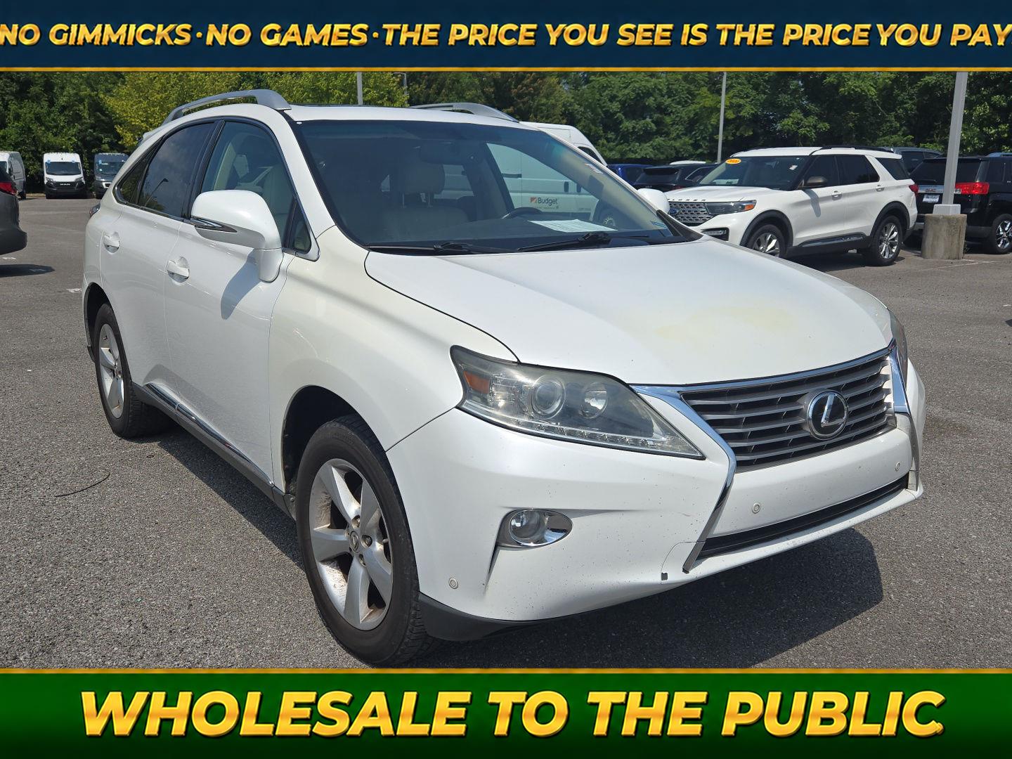 Starfire Pearl 2015 Lexus RX SUV / Crossover All-Wheel Drive Automatic
