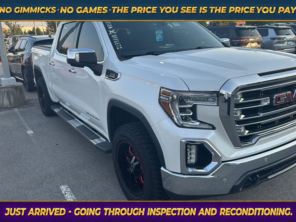 White Frost Tricoat 2020 GMC Sierra 1500 Pickup Truck Four-Wheel Drive Automatic