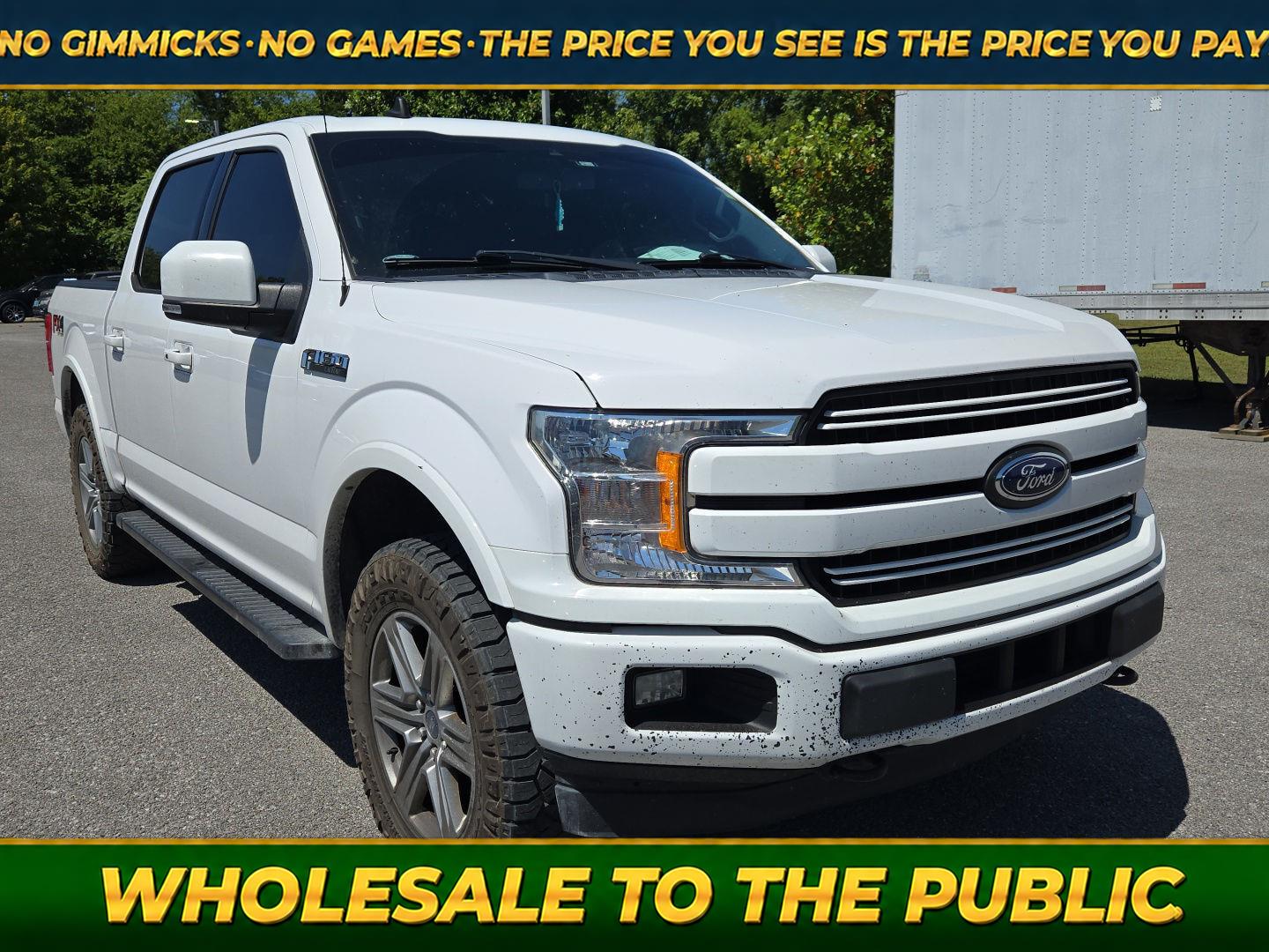 Oxford White 2019 Ford F-150 Pickup Truck Four-Wheel Drive Automatic