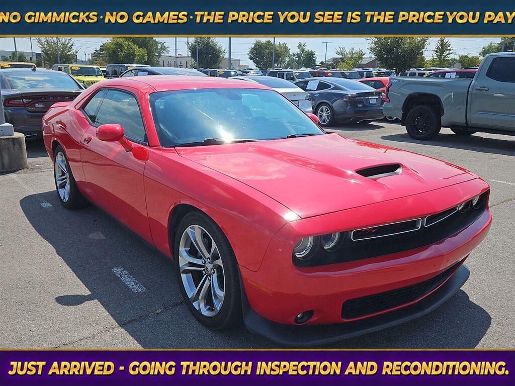 Torred Clearcoat 2022 Dodge Challenger Coupe Rear-Wheel Drive 8-Speed Automatic