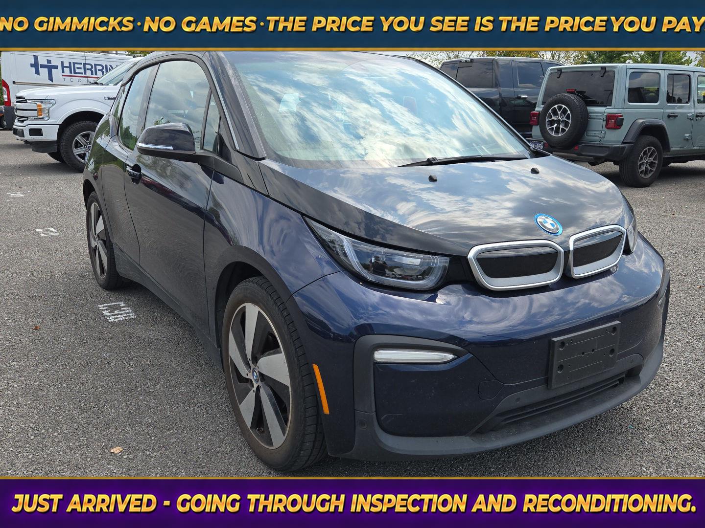Imperial Blue Metallic w/Frozen Gray Accent 2020 BMW i3 Wagon Rear-Wheel Drive Automatic