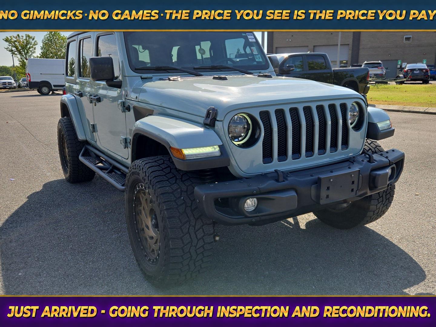 Earl Clearcoat 2023 Jeep Wrangler SUV / Crossover Four-Wheel Drive 8-Speed Automatic