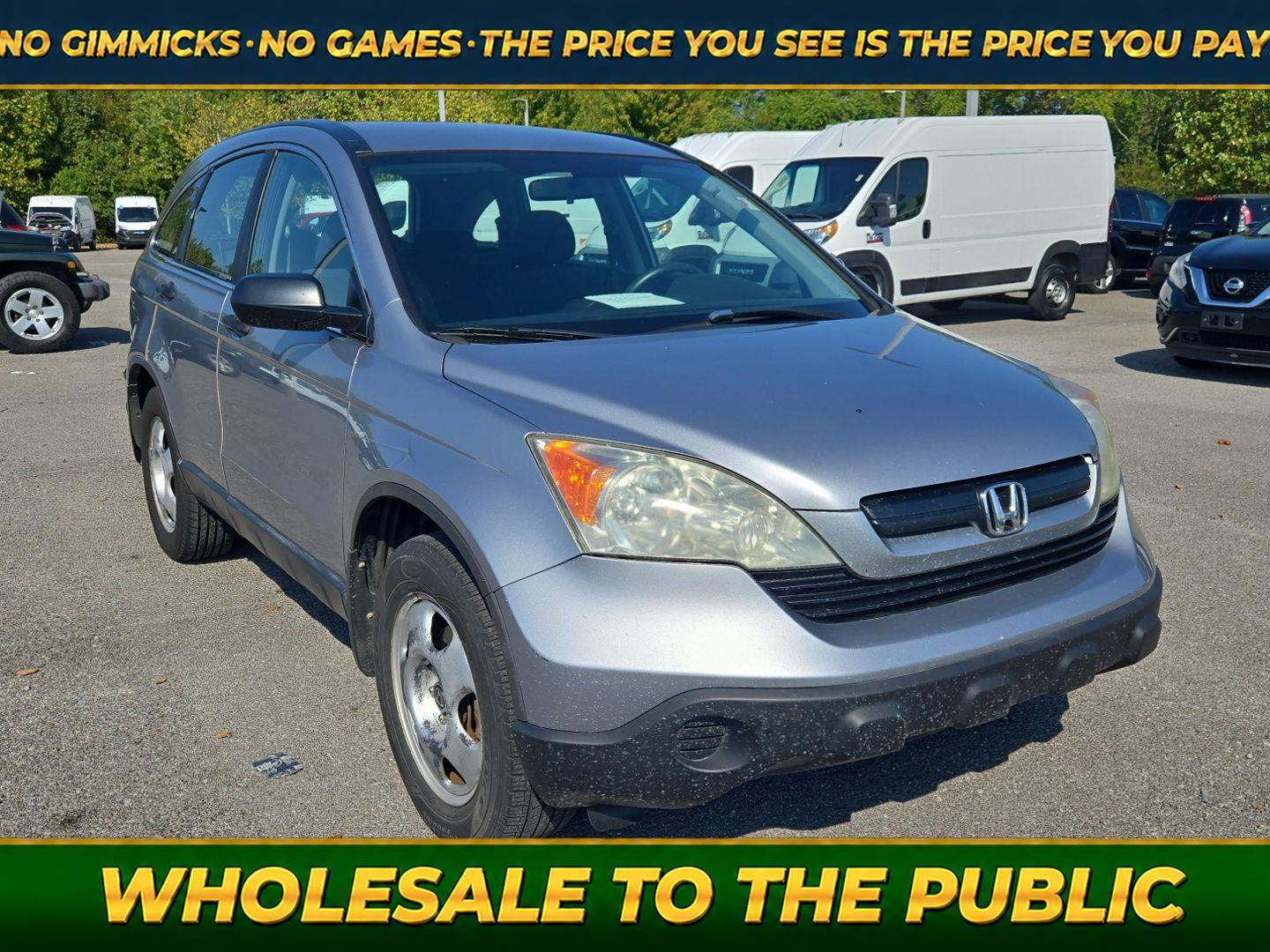 Whistler Silver Metallic 2007 Honda CR-V SUV / Crossover All-Wheel Drive Automatic