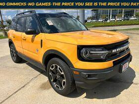 Cyber Orange Metallic Tri-Coat 2022 Ford Bronco Sport SUV / Crossover All-Wheel Drive 8-Speed Automatic