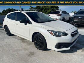 Crystal White Pearl 2021 Subaru Impreza Wagon All-Wheel Drive Continuously Variable Transmission