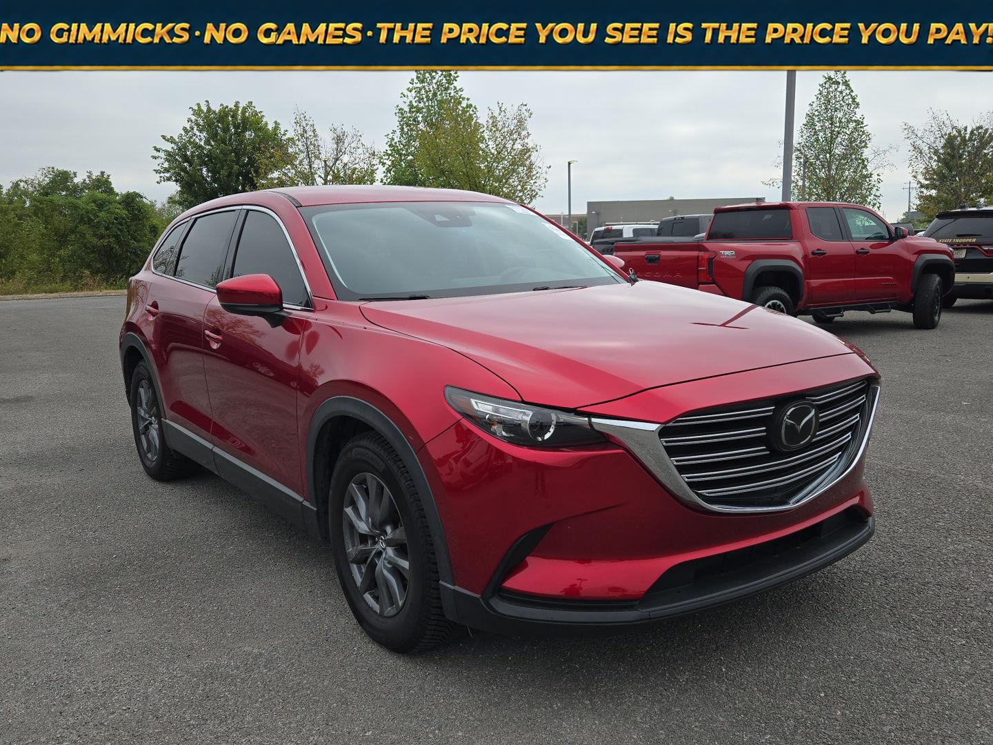 Soul Red Crystal Metallic 2022 Mazda CX-9 SUV / Crossover All-Wheel Drive Automatic
