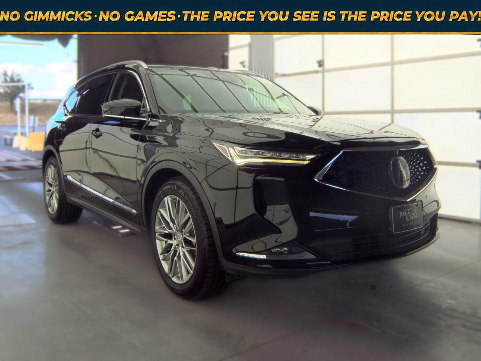 Majestic Black Pearl 2023 Acura MDX SUV / Crossover All-Wheel Drive Automatic