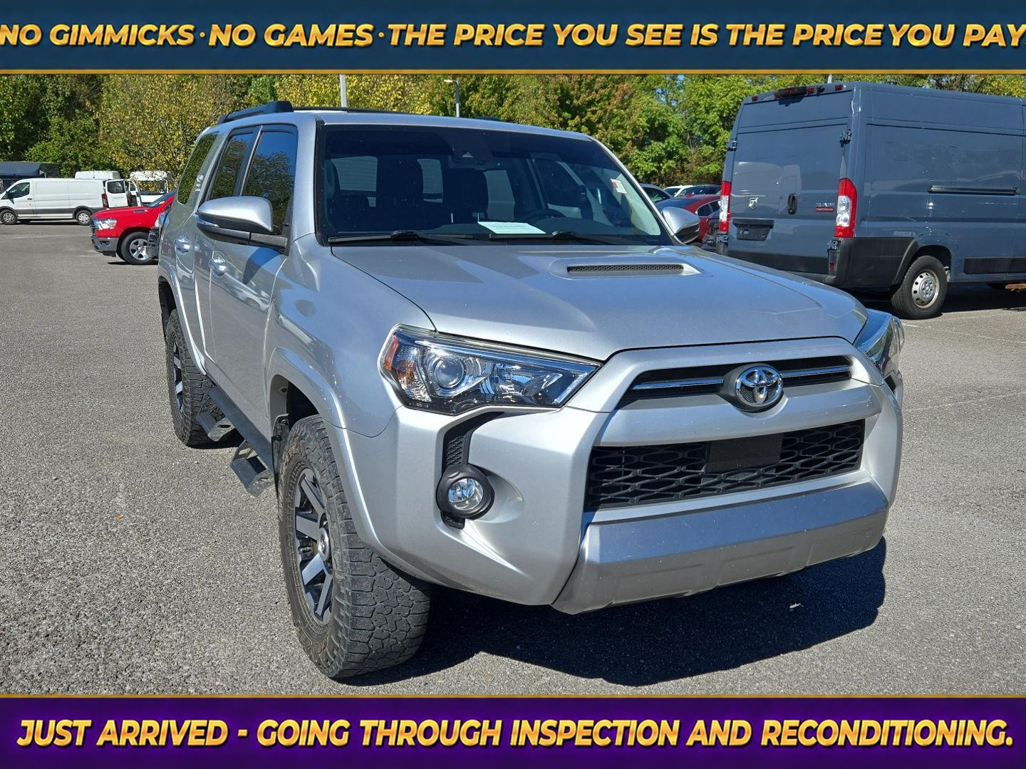 Classic Silver Metallic 2020 Toyota 4Runner SUV / Crossover Four-Wheel Drive Automatic