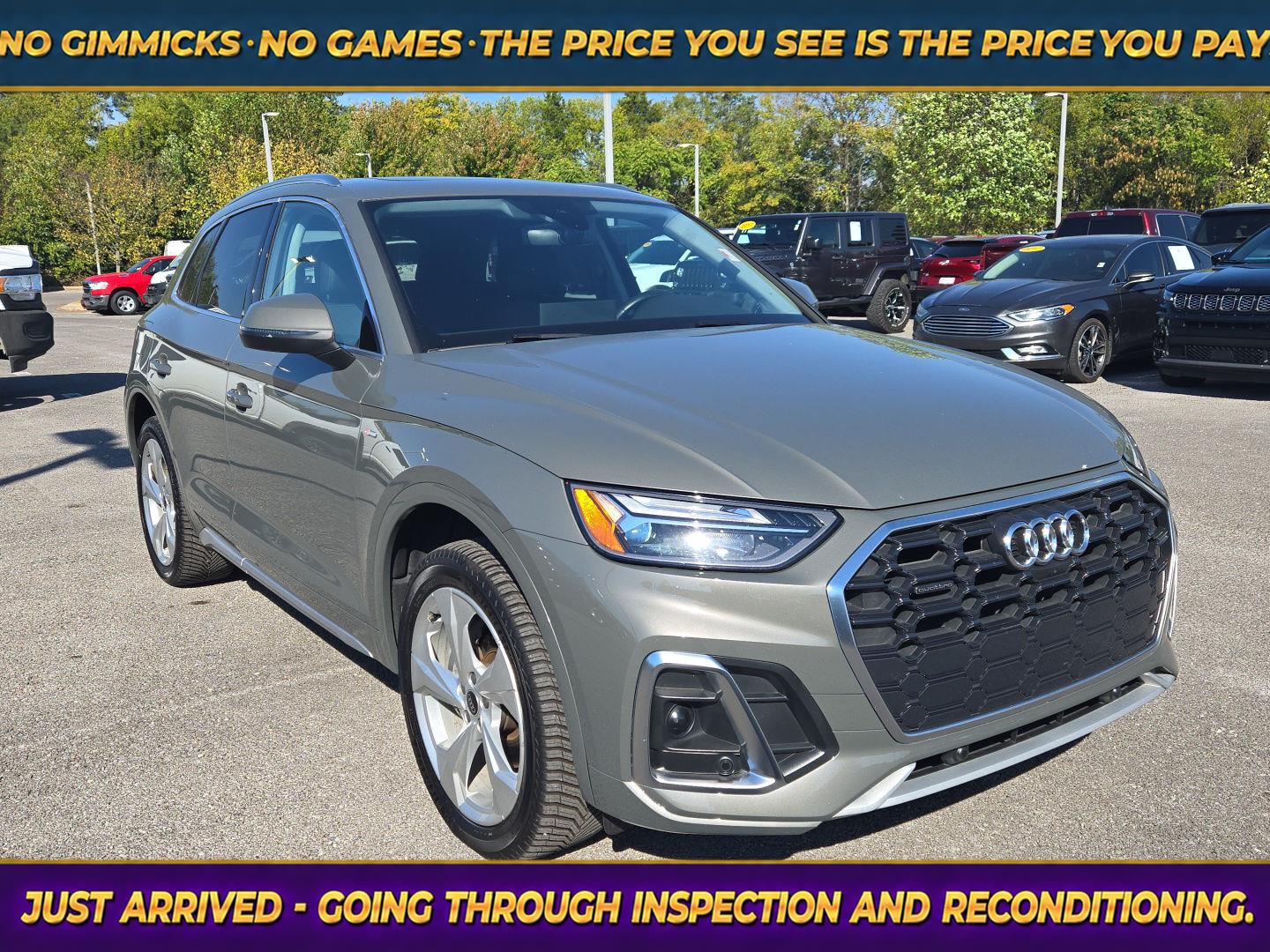 Chronos Gray Metallic 2023 Audi Q5 SUV / Crossover All-Wheel Drive Automatic
