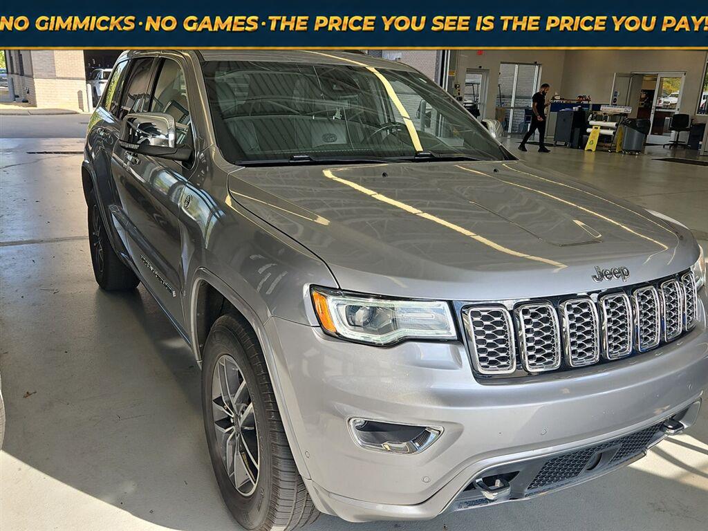 Billet Silver Metallic Clearcoat 2019 Jeep Grand Cherokee SUV / Crossover Four-Wheel Drive 8-Speed Automatic