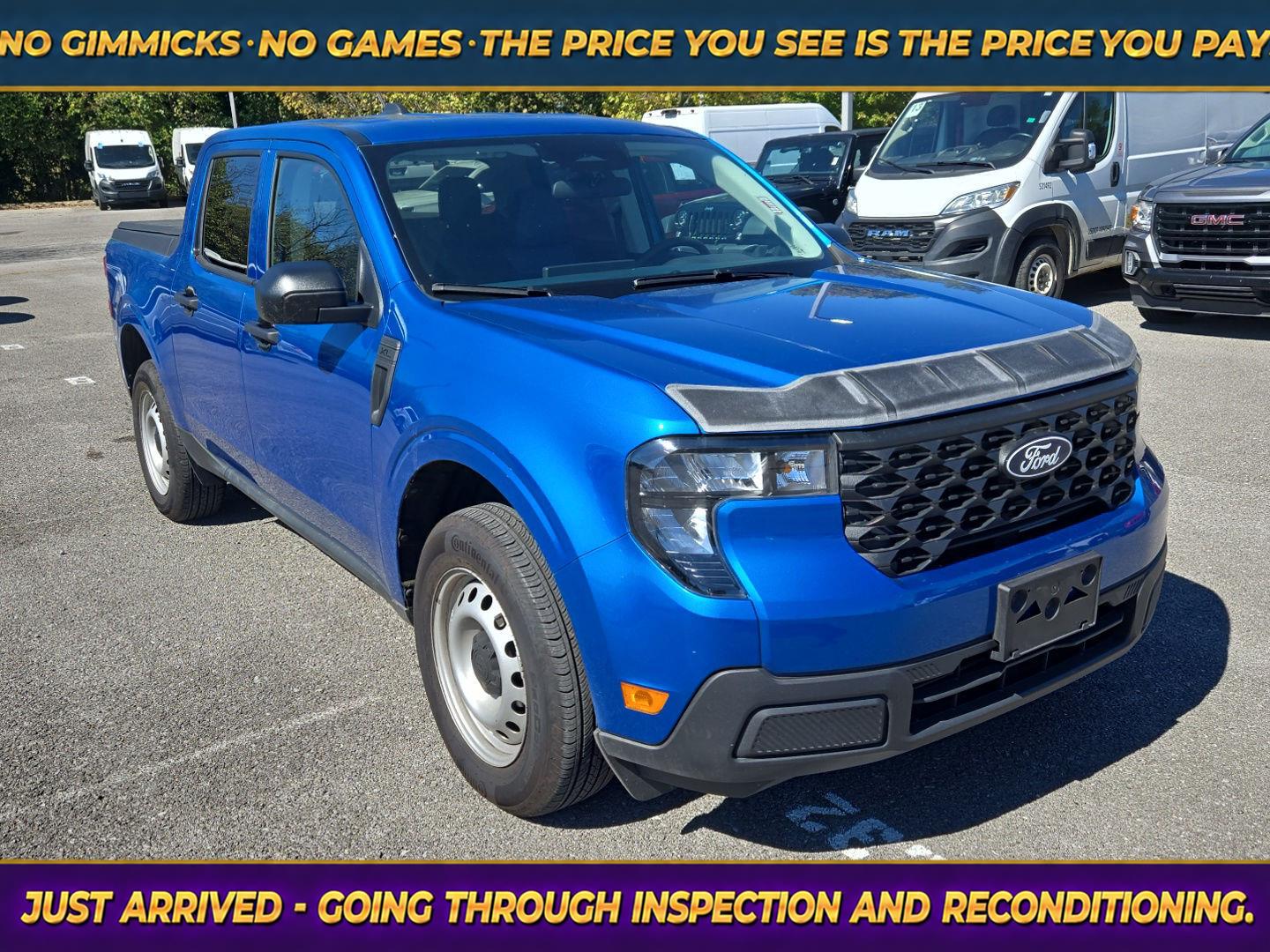Velocity Blue 2025 Ford Maverick Pickup Truck All-Wheel Drive 8-Speed Automatic