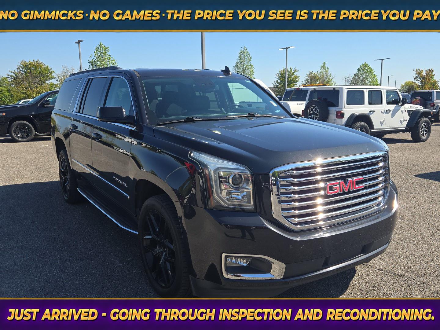 Carbon Black Metallic 2020 GMC Yukon XL SUV / Crossover Four-Wheel Drive 6-Speed Automatic