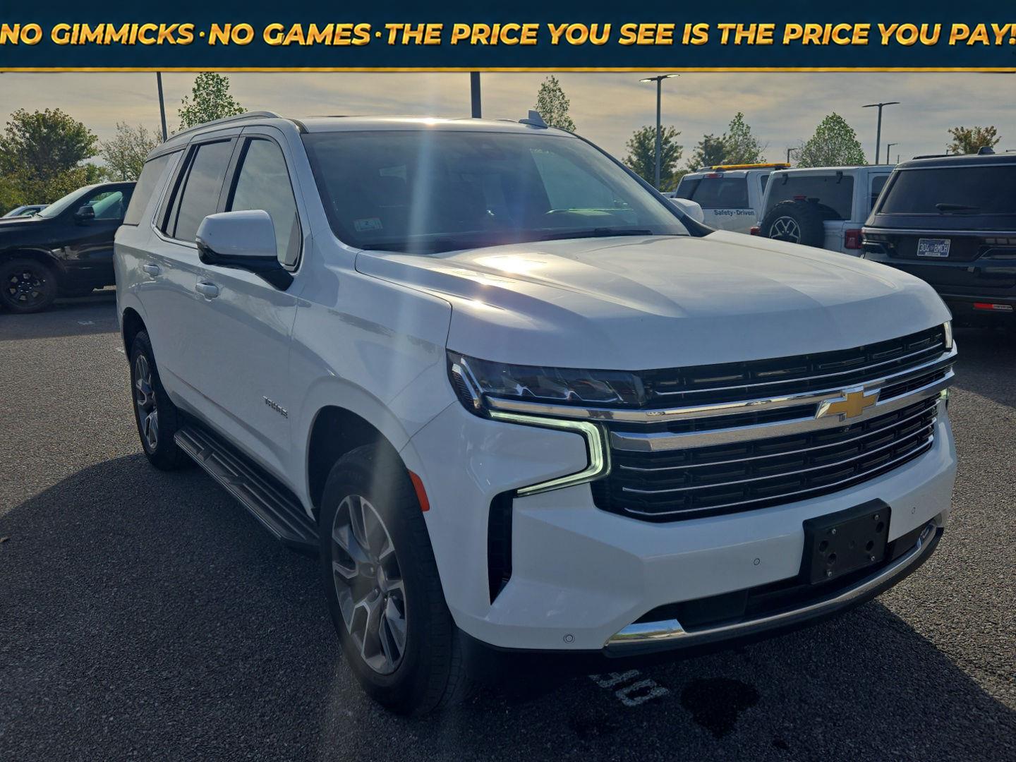 Summit White 2022 Chevrolet Tahoe SUV / Crossover Four-Wheel Drive Automatic