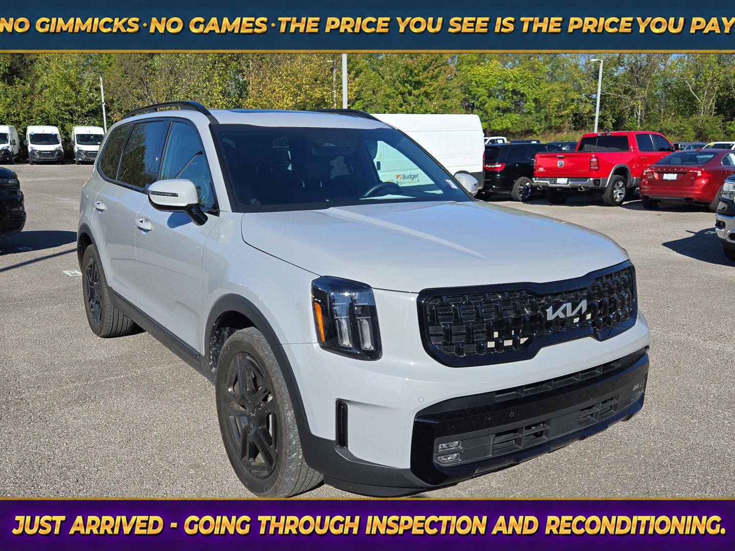 Wolf Gray 2024 Kia Telluride SUV / Crossover All-Wheel Drive Automatic